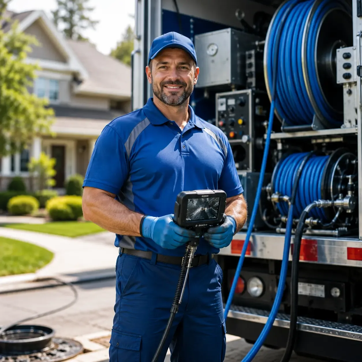 Local outdoor drain cleaning specialists in Portola, CA